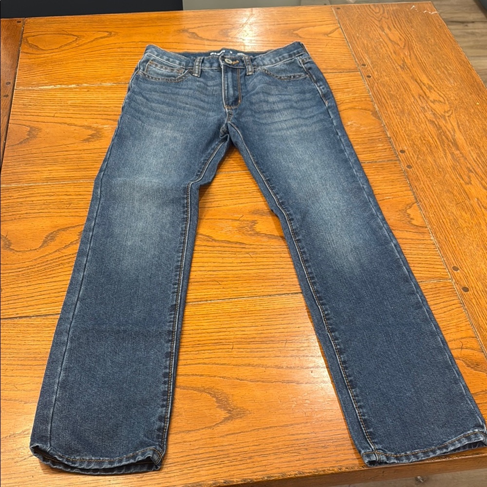 Old Navy Boys Skinny Built-In Tough Jeans – Size 12